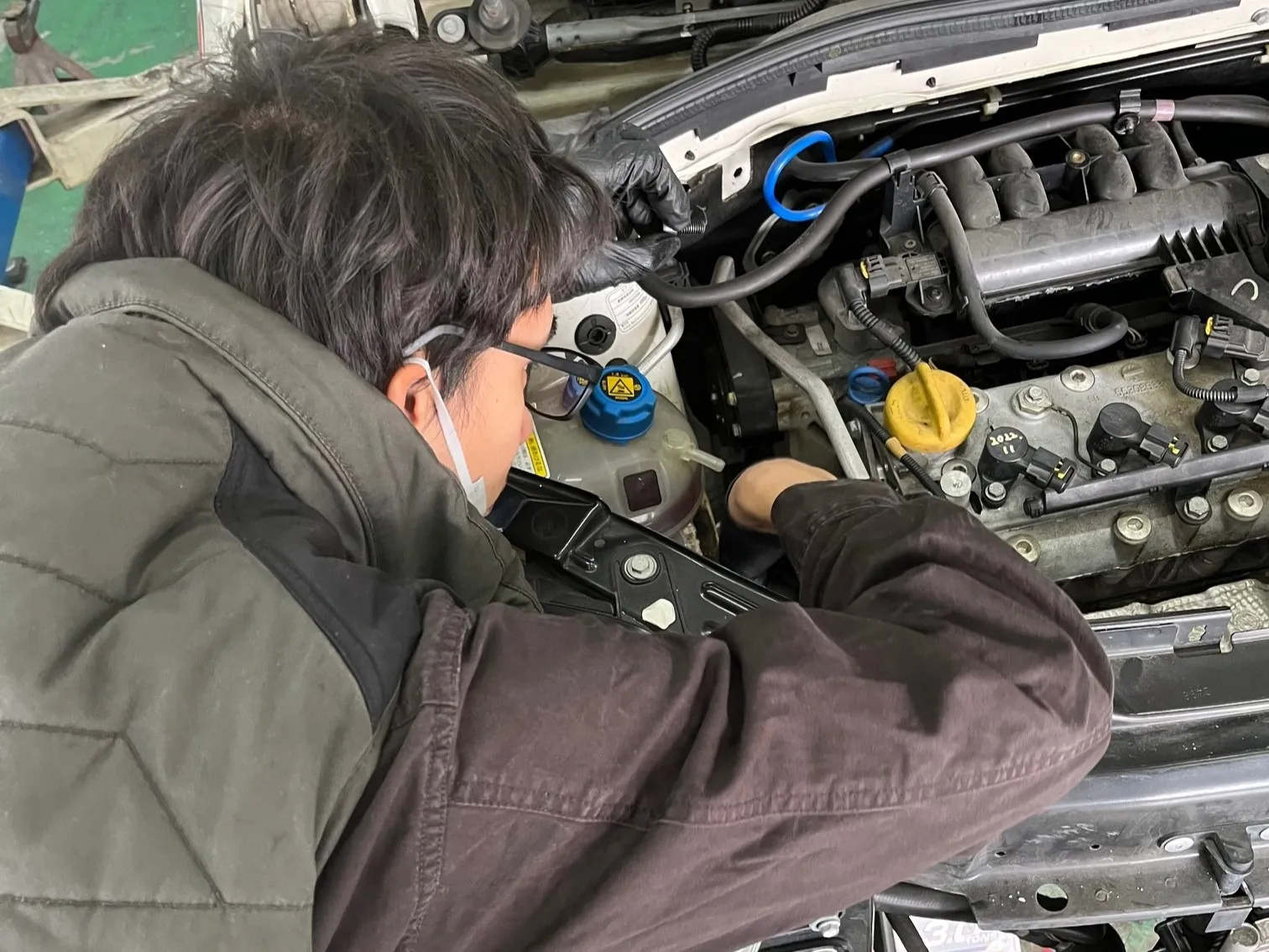 タイミングベルトの交換